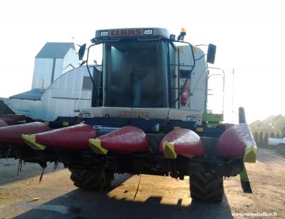 claas lexion 480 + kukuruzinis kederis