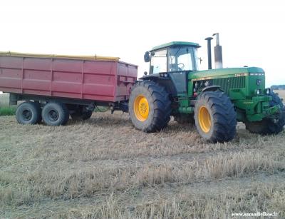 jd 4755 + priekabele