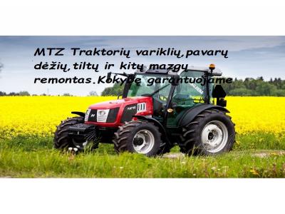 MTZ traktoriu dalys ir ju remontas